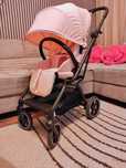 Cybex Eezy S Twist+2 Candy Pink wózek obrotowy spacerówka kompaktowa