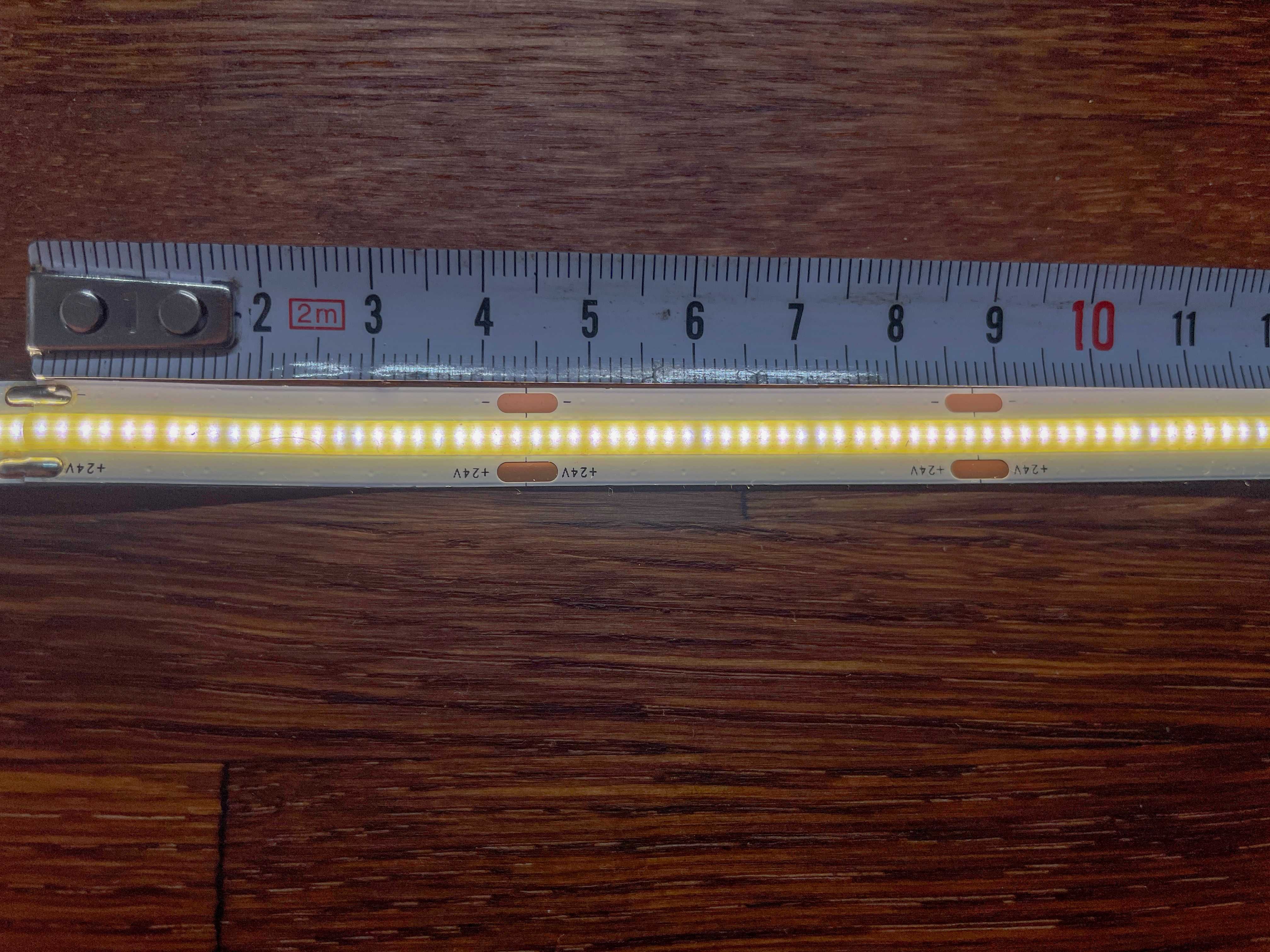 Taśma LED COB 528 LED/m 24V Naturalny Biały 4000K neon 3 metry