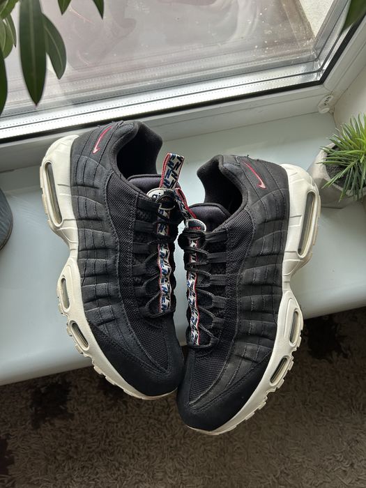 Кросівки Nike Air Max 95 TT Black Sail Pull Tab