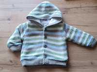 Ciepły sweter kurteczka bluzka unisex niemowlęca baby club 68