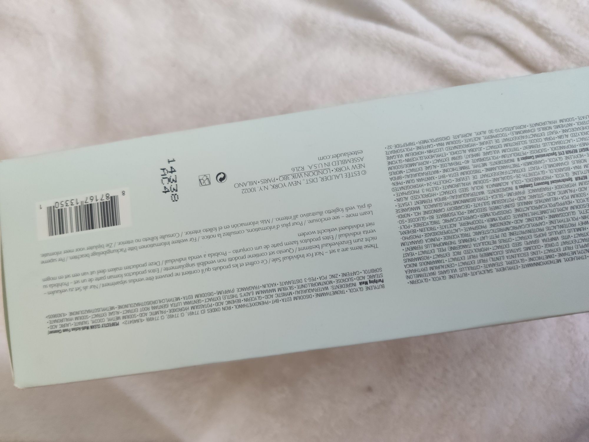 Estee lauder luksusowy zestaw kosmetyków advanced night repair