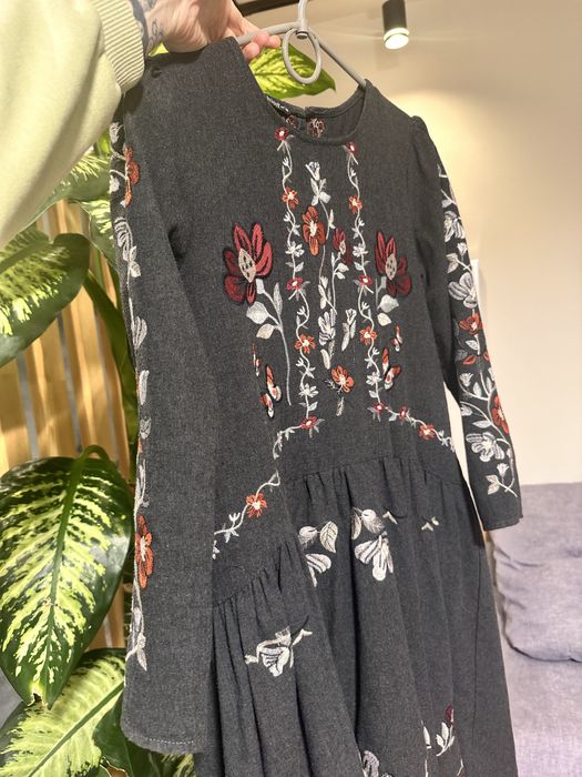 Осіння Сукня-вишиванка