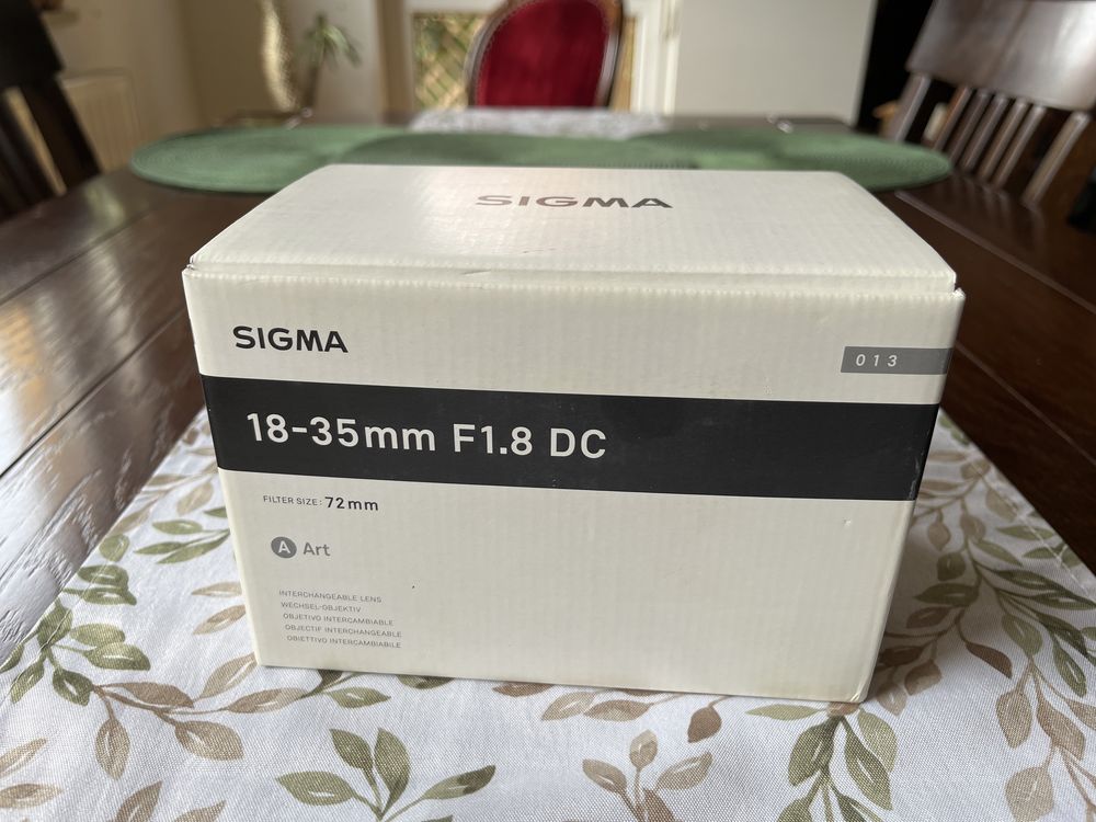 Sigma 18-35mm F1.8 DC do Nikon APS-C