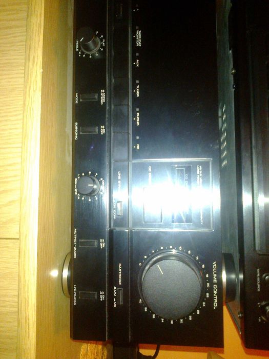 wzmacniacz kenwood ka 880d i magnetofon kx 7030 i kolumny T+A