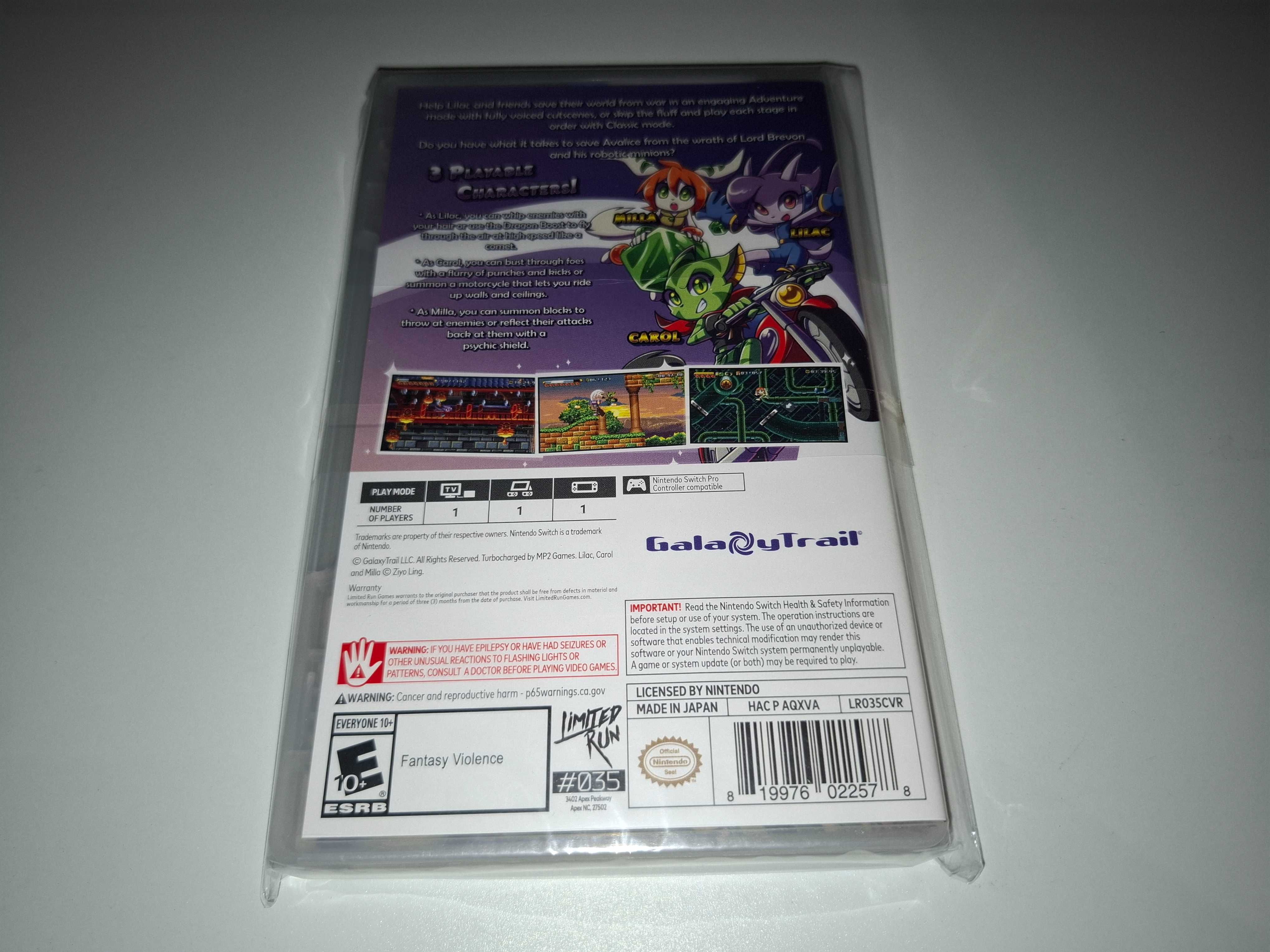 Freedom Planet [Nowa] Nintendo Switch GameX Sosnowiec