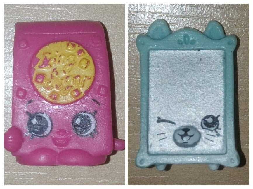 Figurki Shopkins + wieża Eiffla