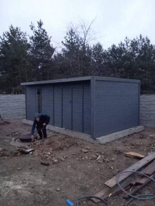 Nowoczesny domek narzedziowy ogrodowy gospodarczy