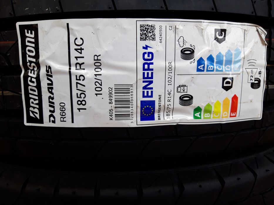 Opona zimowa obridgestone blizzak 185/75R16C