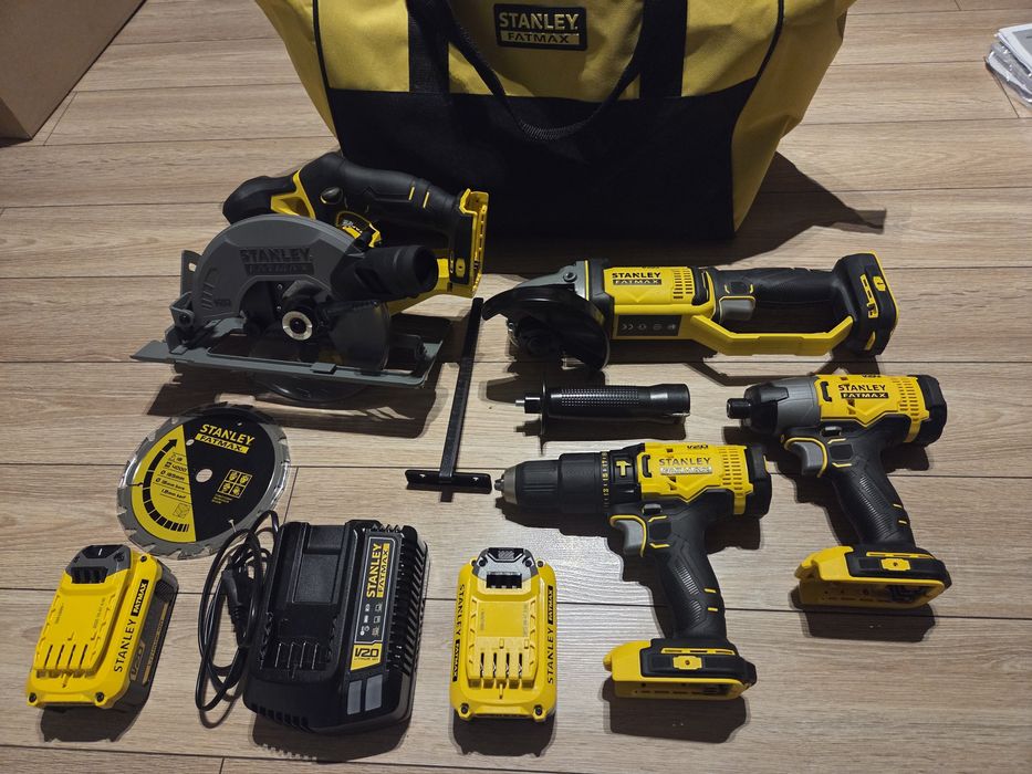 Zestaw elektronarzędzi Stanley Fatmax 18V V20 SFMCK469M2-QW