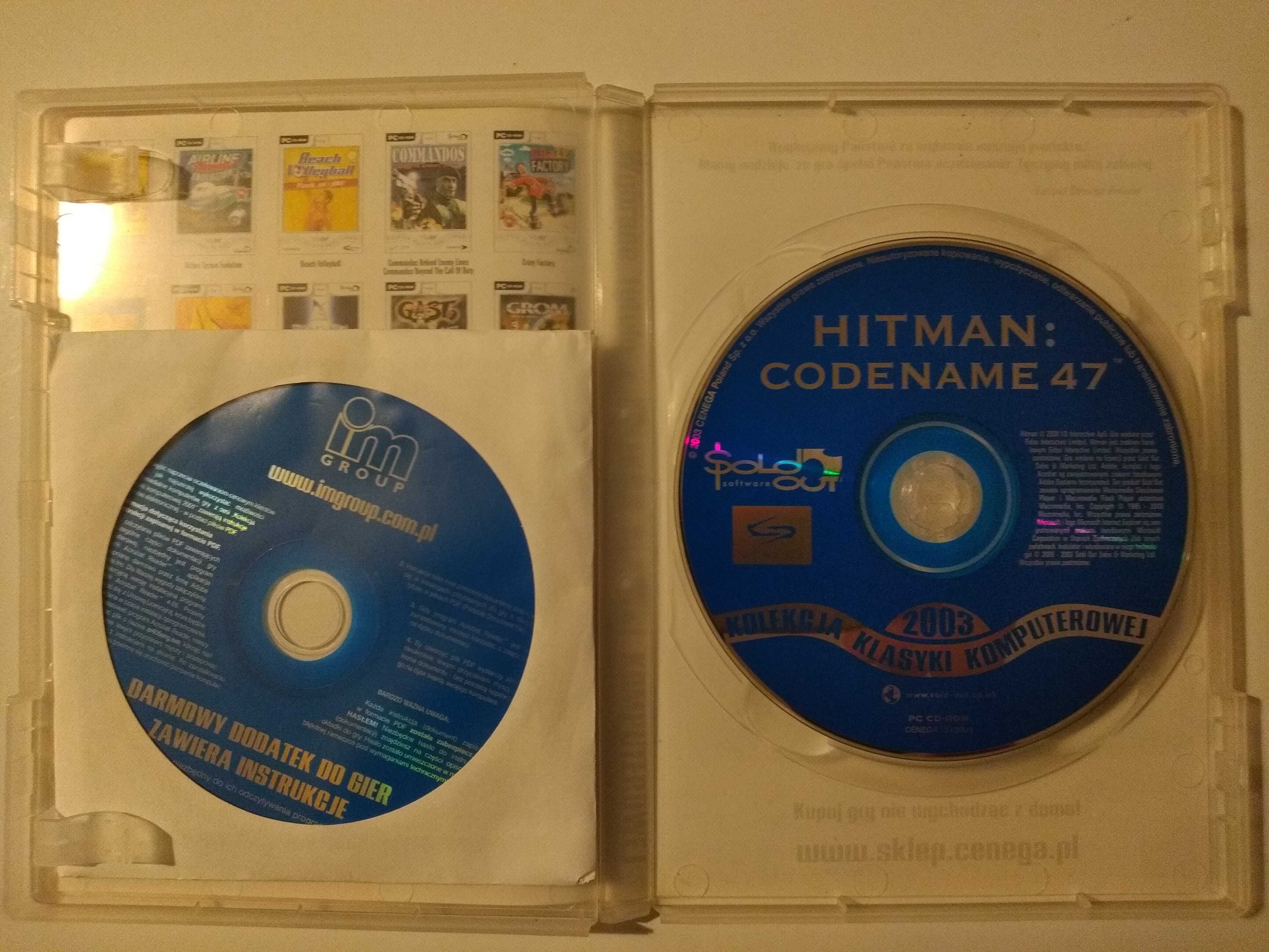 Hitman: Codename 47 ENG PC Kolekcja Klasyki Komputerowej UNIKAT