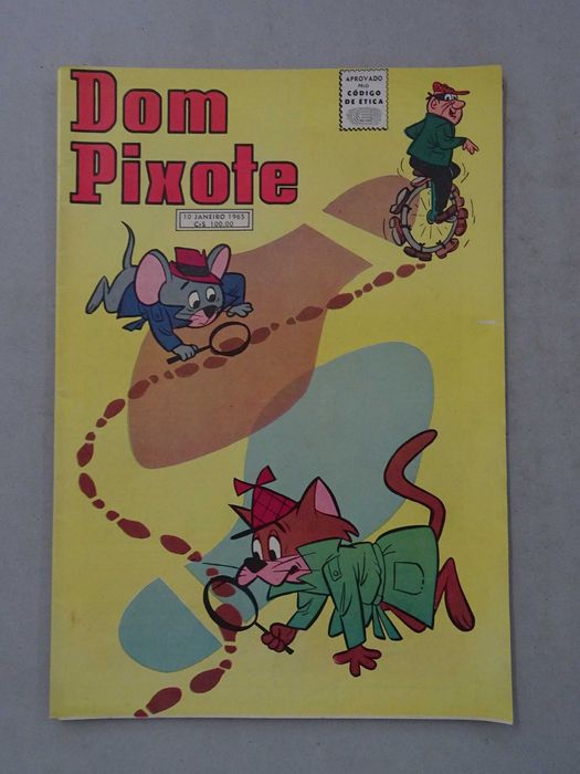 Livro Aprovado pelo código de ética Dom Pixote 10 Janeiro 1965