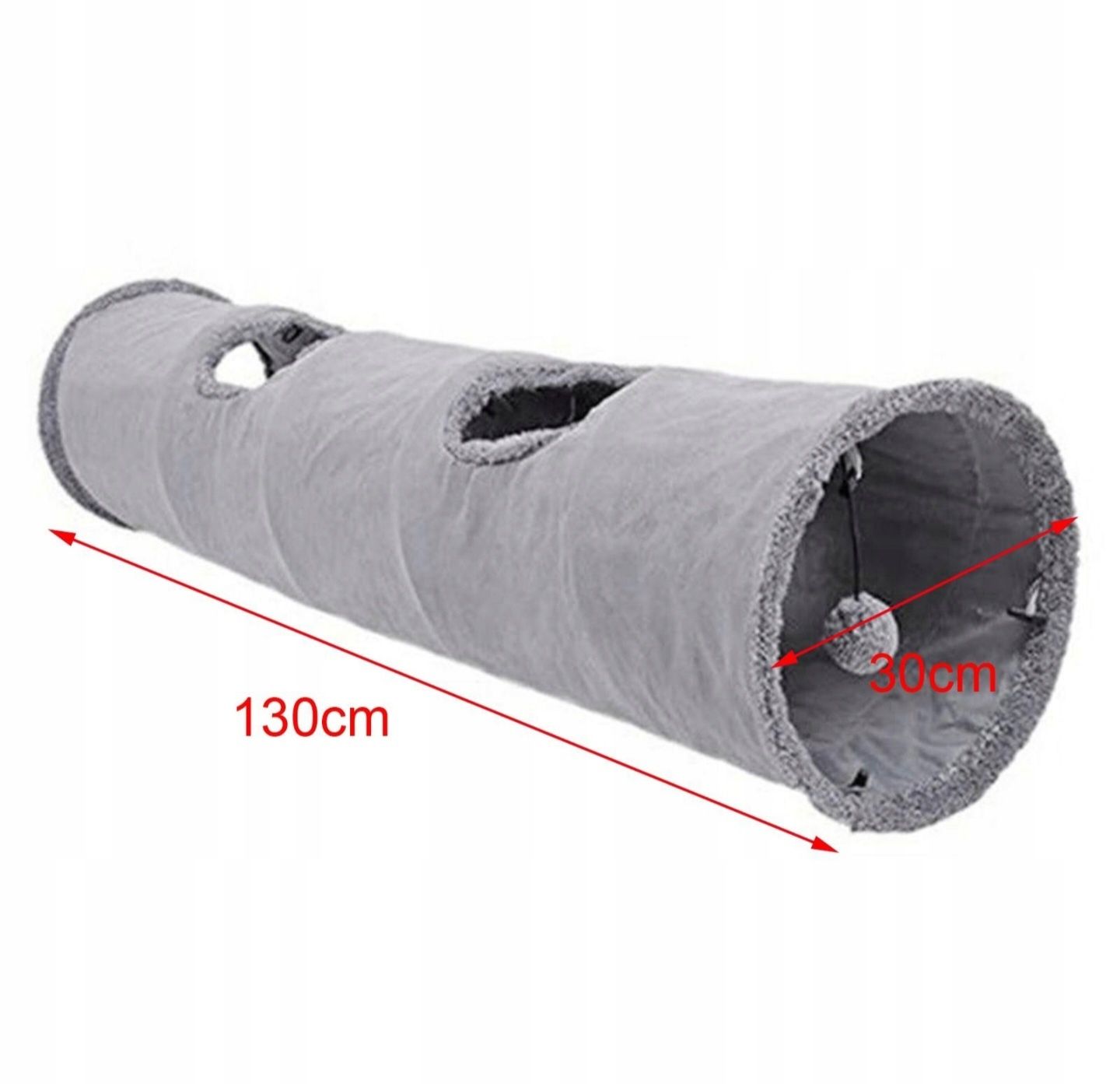 Tunel dla kotów 130cm