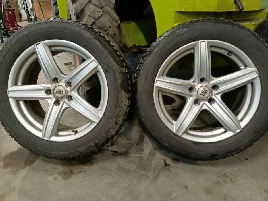 Alufelgi R17, 5/114.3 wraz z oponami zimowymi