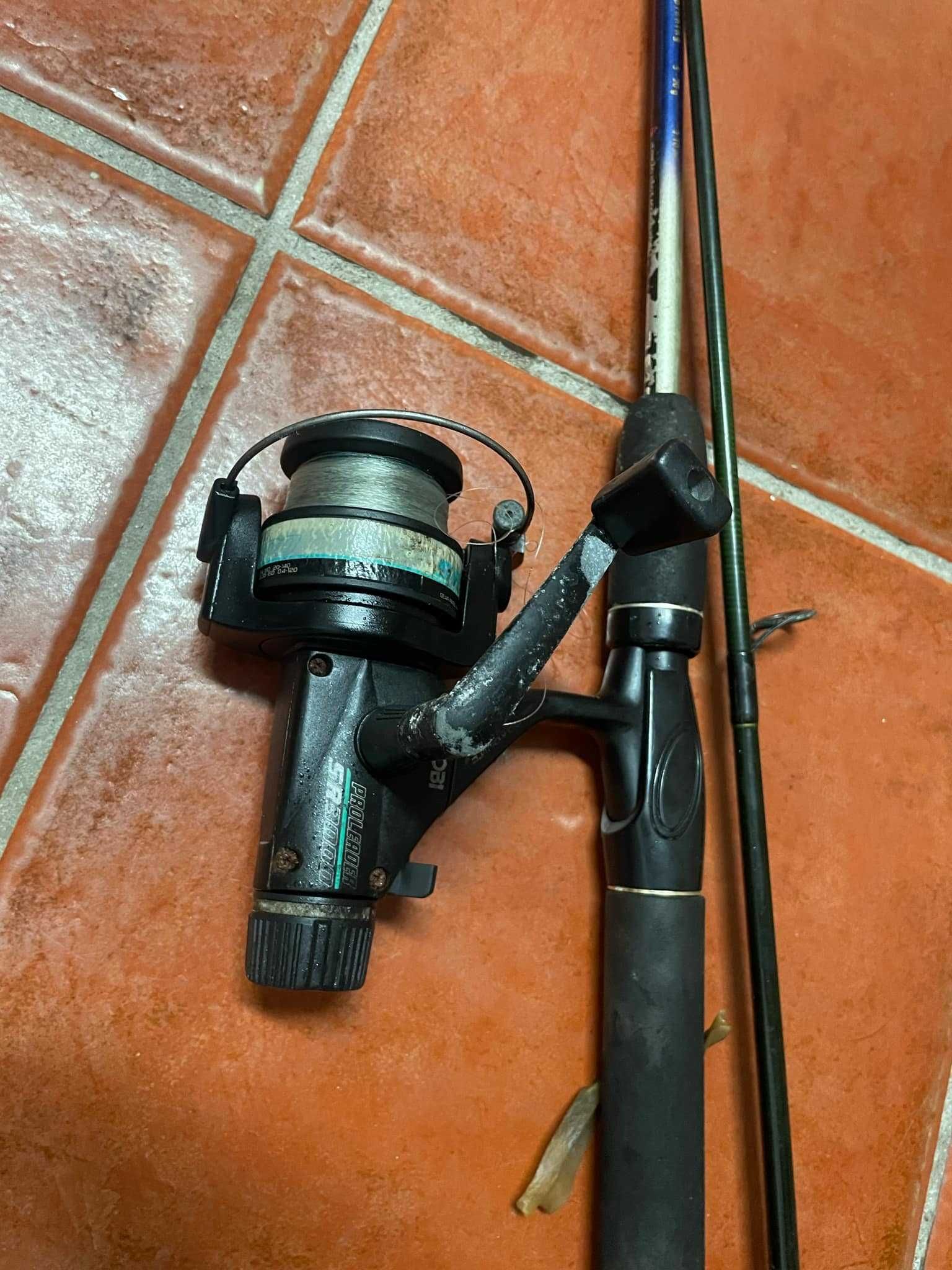Cana de Pesca Hiro Salaman Spin + Carreto Ryobi