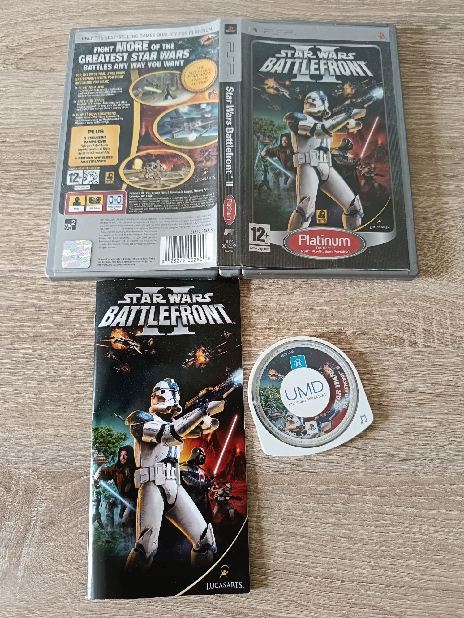 Star Wars Battlefront 2 - gra na PSP