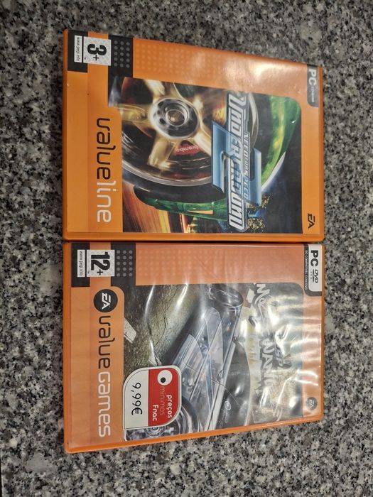 Need for speed underground 2 e nfs most wanted