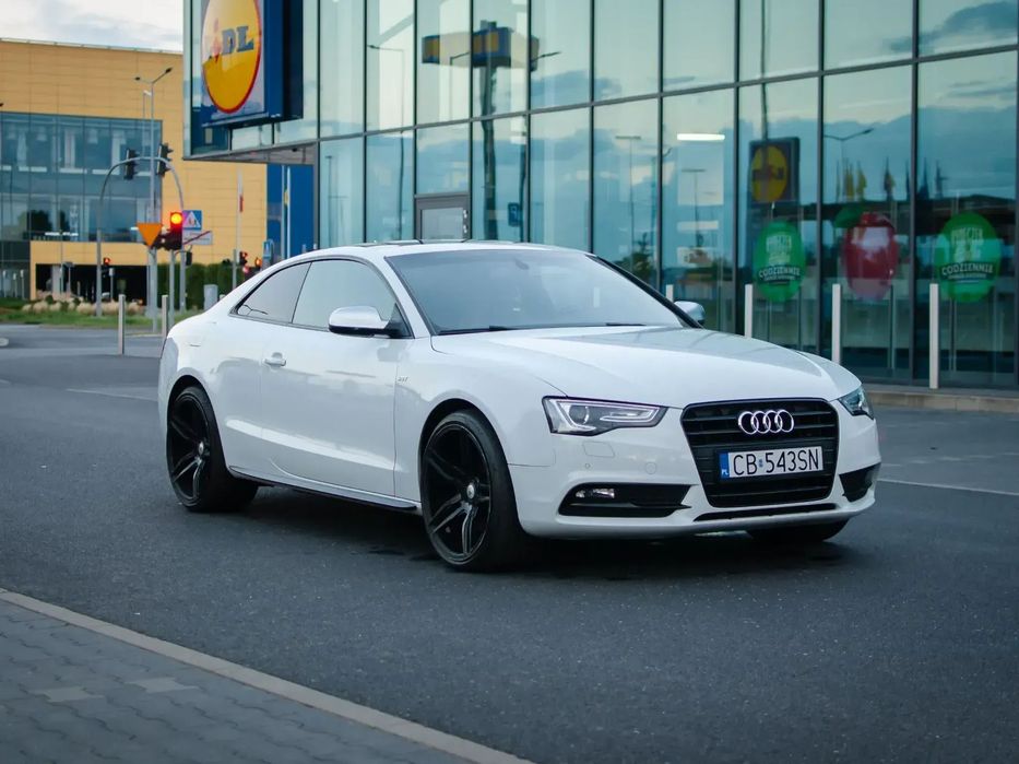 Audi S5 Coupé Audi S5 Coupe - PRYWATNE, WYJĄTKOWE wnętrze, niski przebieg, prawdziwe