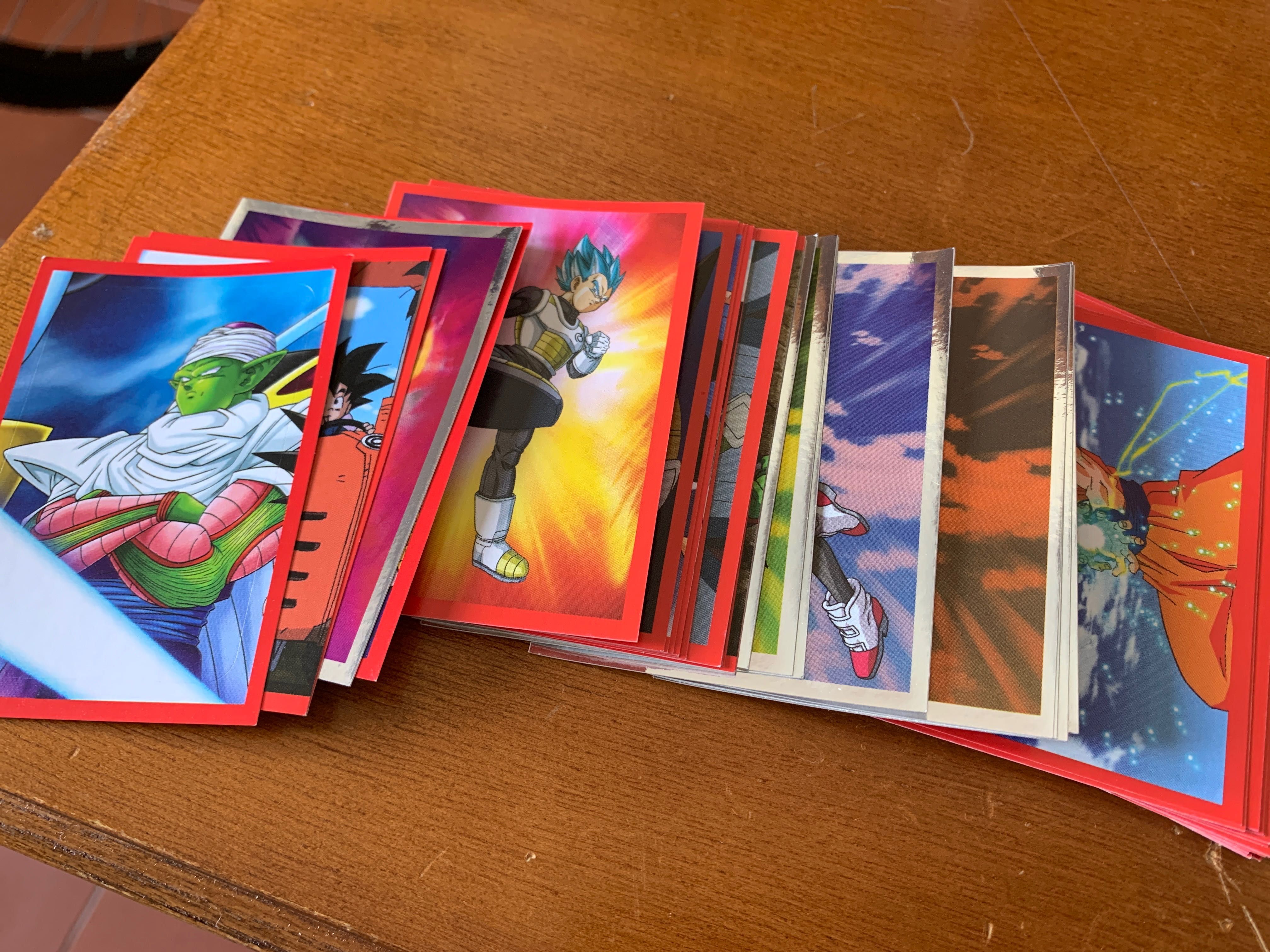 Lote cromos Dragon Ball Super