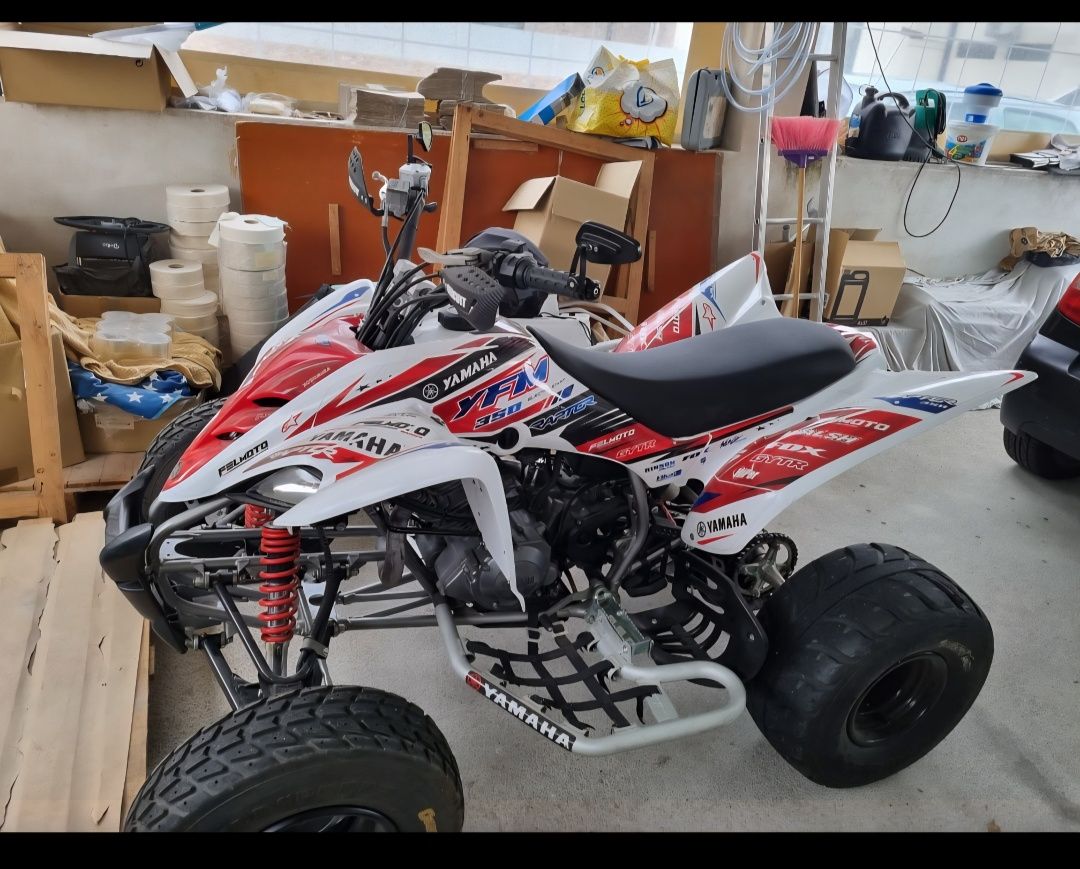 moto quatro yamaha YFM 350R 2010