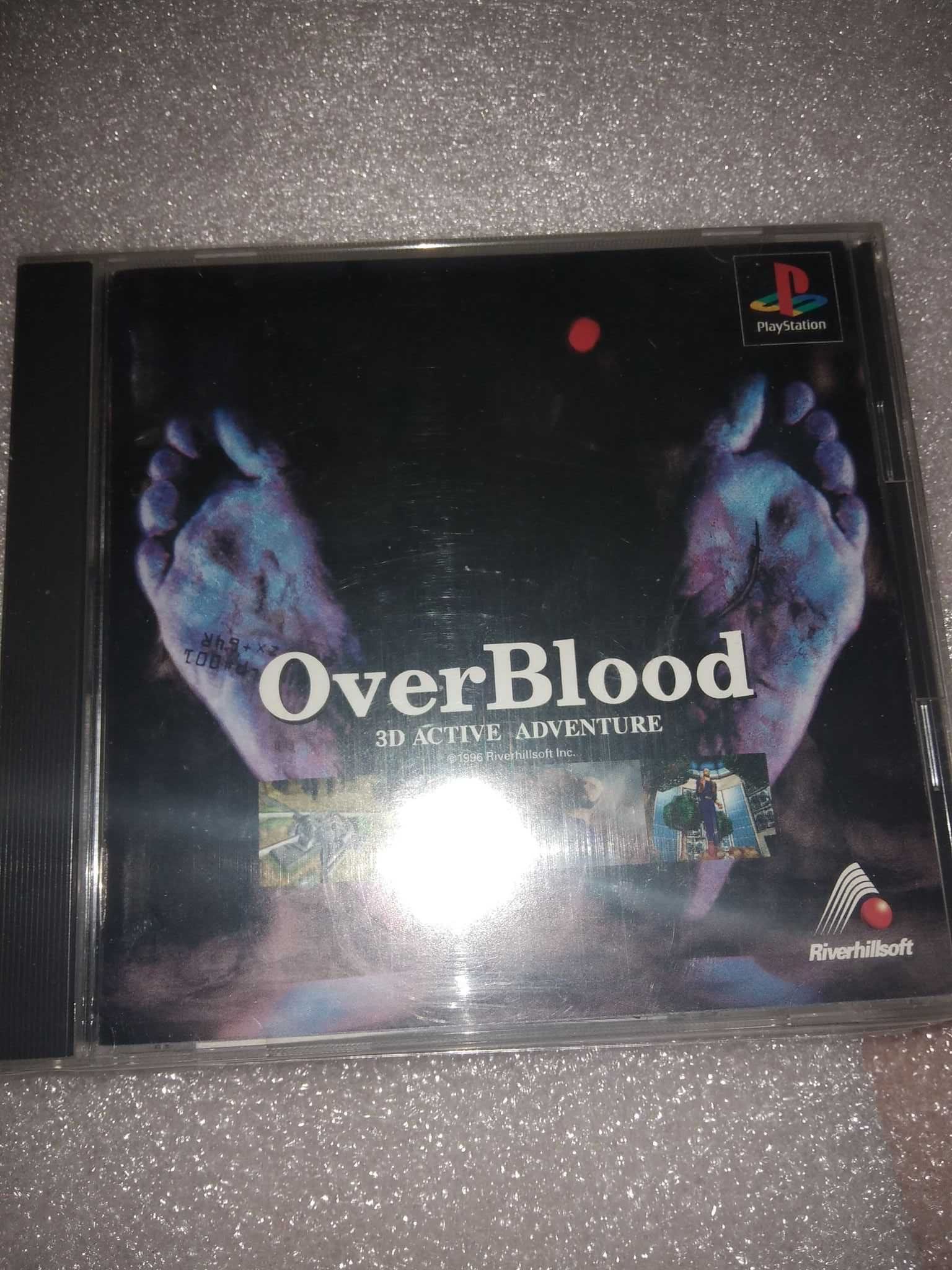 OverBlood Playstation1 ps1 psx