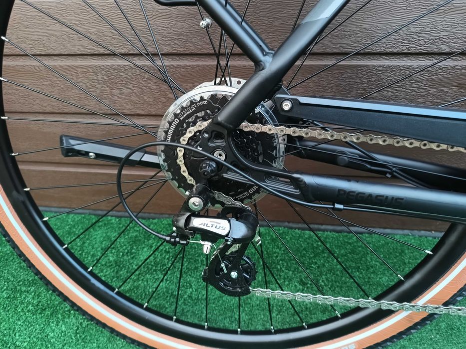 Rower Pegasus Solero E8 28" Bosch 2xT 500Wh 1x8 Warianty Ram NOWY