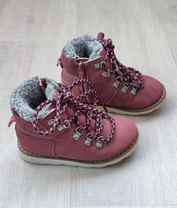 Черевики зимові Zara на дівчинку ботинки зимние на девочку