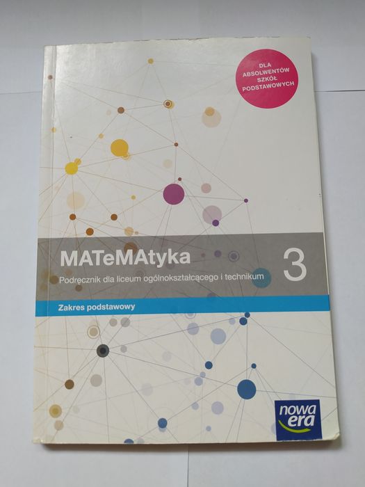 Matematyka 3 Zakres podstawowy Podręcznik