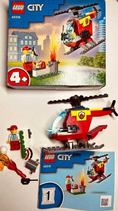 Lego 60318 гвинтокрил хелікоптер вертоліт вертолет