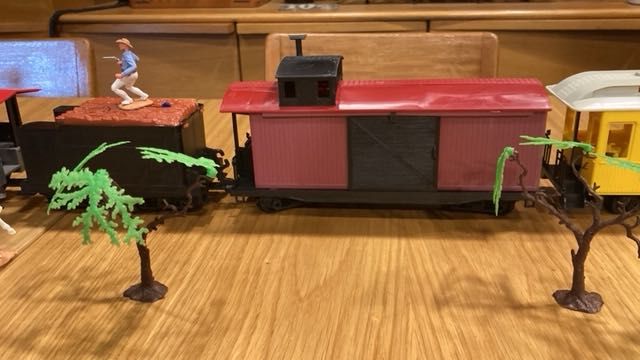 Comboio "Prairie Rocket Train" da Timpo Toys (England)