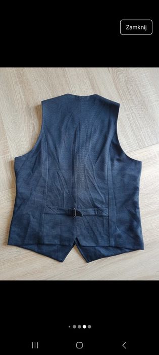 M 44 Montego kamizelka męska garniturowa biznesowa granatowa elegancka