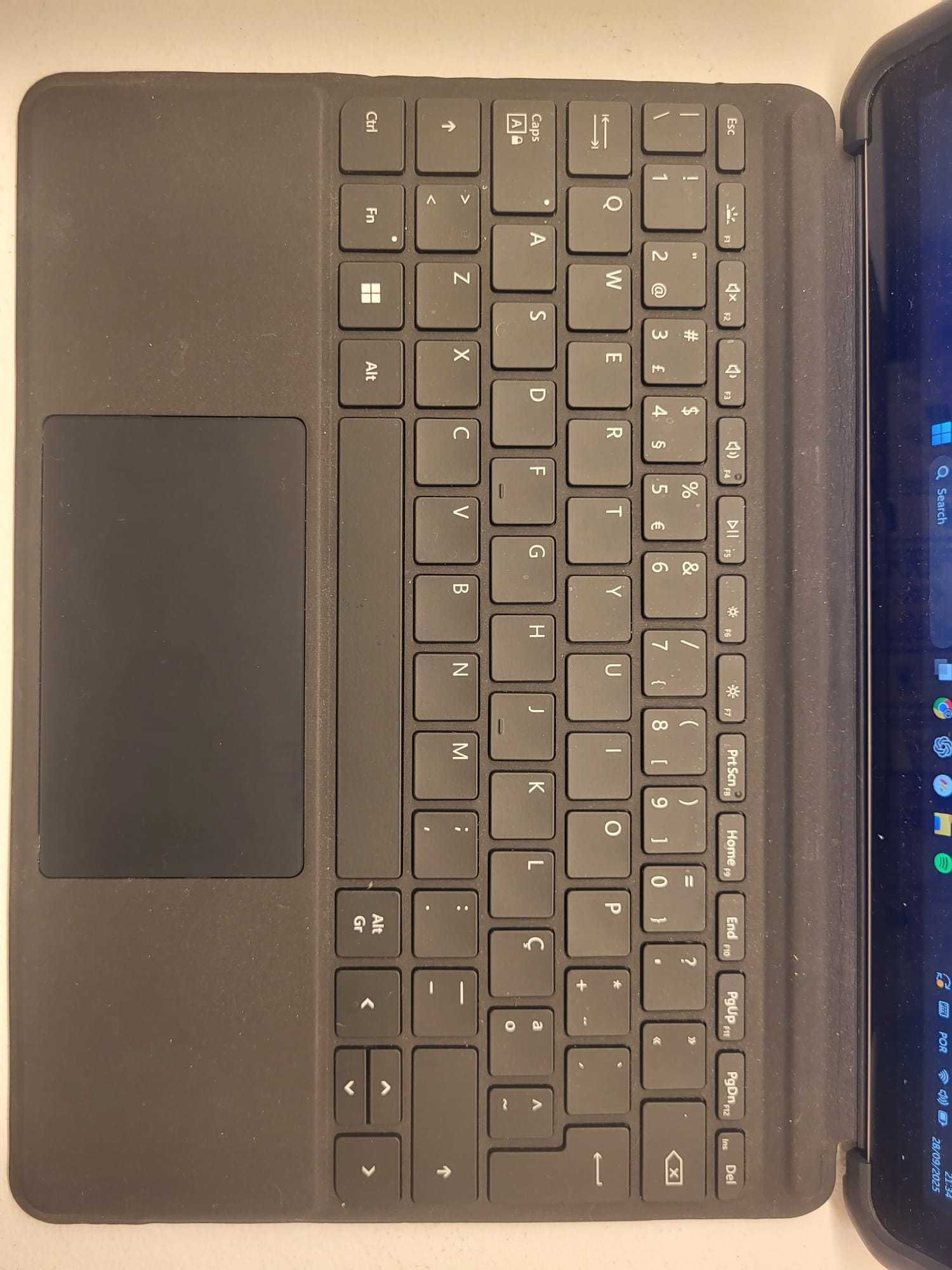 Surface Go 4 + capa + teclado + caneta