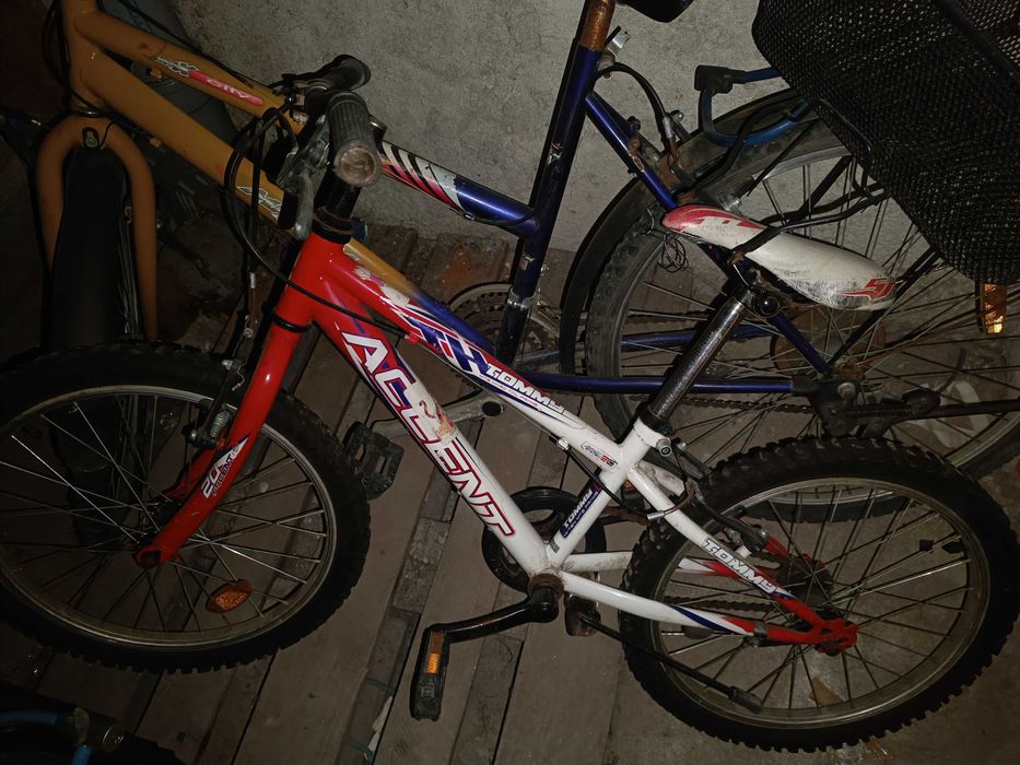 2rowery-,do odświezenia,100zlgratis kask oxelo, 2xkoszyk,kluczyk