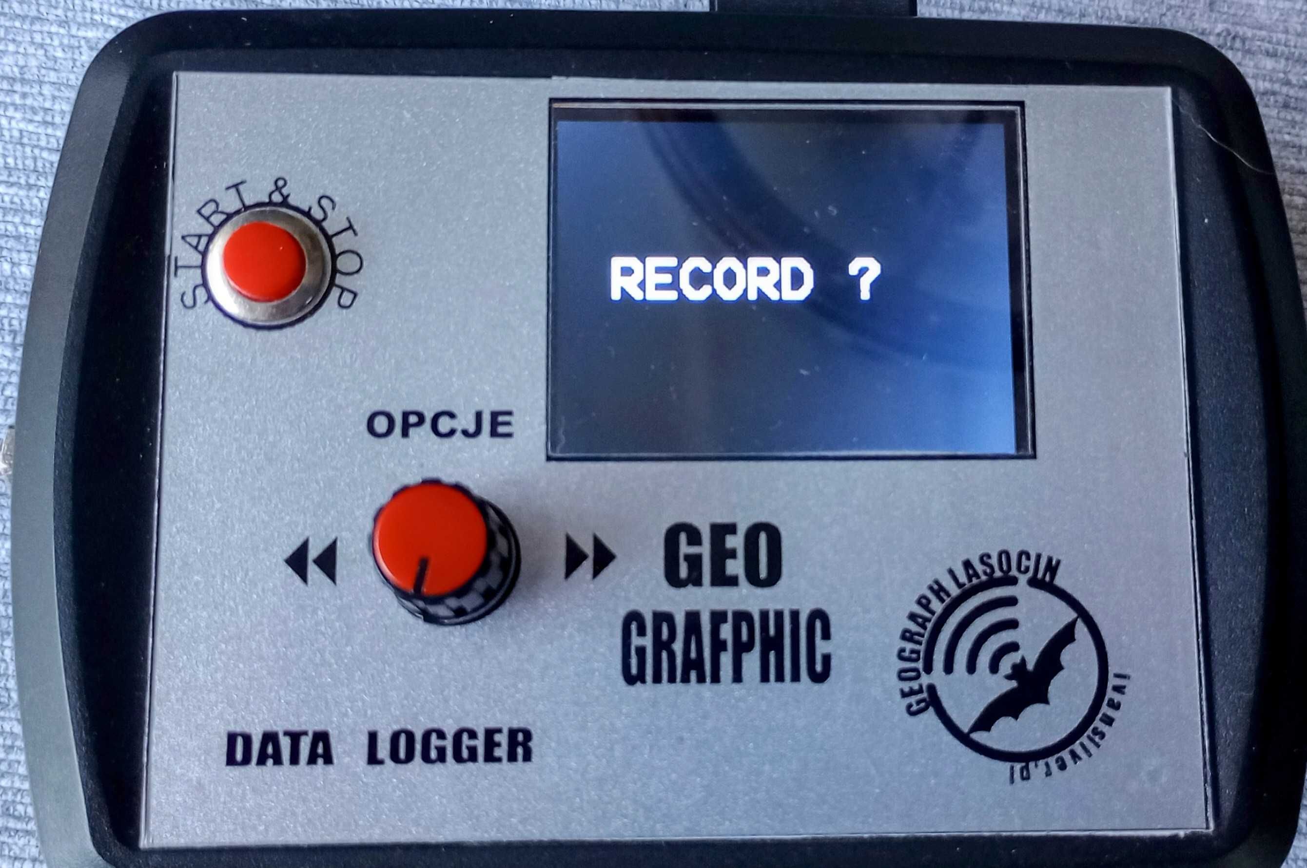 Data Logger GPS rejestrator cyfrowy do wykrywaczy i magnetometrów