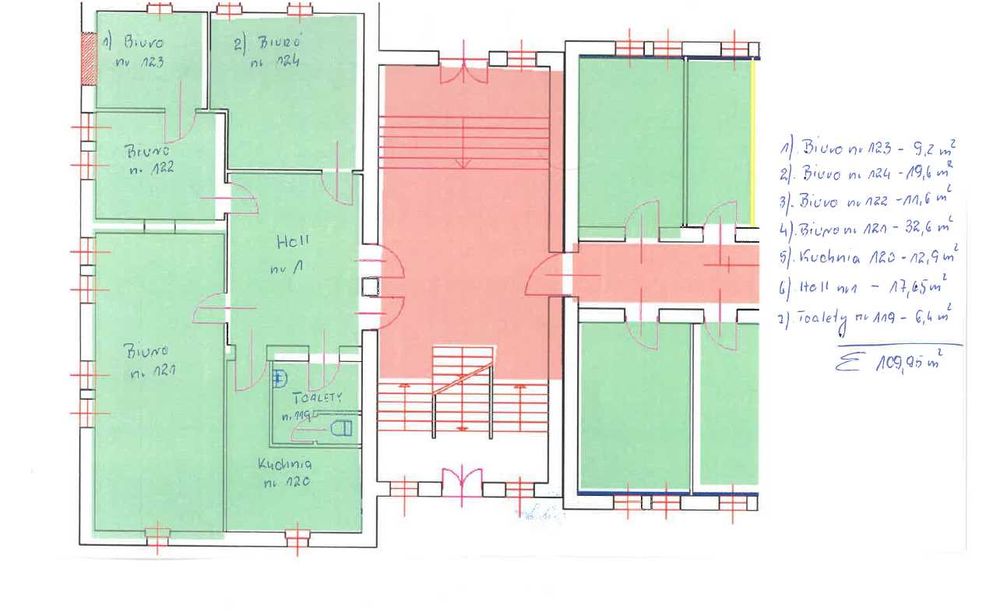 Biura do wynajęcia, wyremontowane, umeblowane z klimą od zaraz!