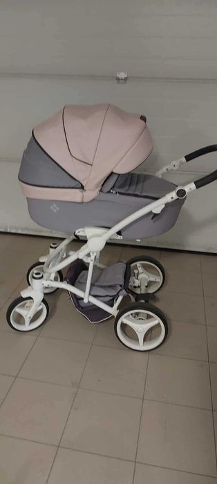 Wózek Bebetto 2w1. Idealny na zimę! Dla Dziewczynki