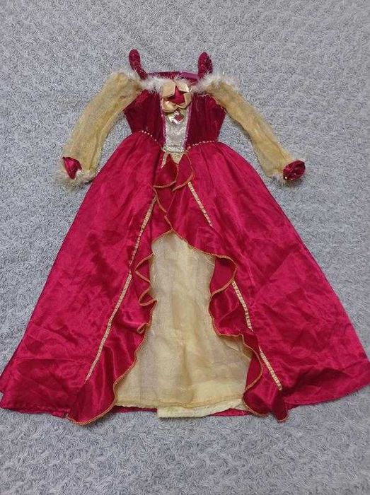 Карнавальное платье Белль красавица и чудовище 3-4, 5-6, 7-8 лет