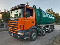 Scania 124c 470  Scania 124c 470 ciężarowo asenizacyjna