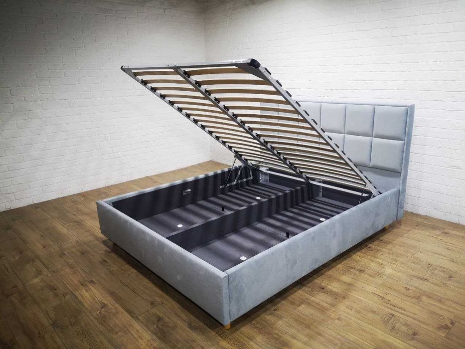 В НАЯВНОСТІ! М'яке ліжко з підйомним механізмом на складі виробника