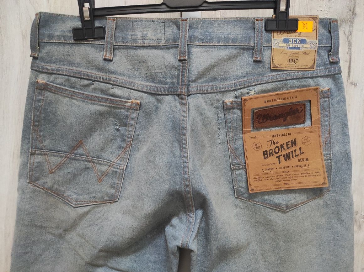 Spodnie Męskie Dżinsowe Jeansowe WRANGLER BEN Rozmiar W32 L34