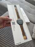 Nowy smartwatch na bransolecie zlotej bransoletka
