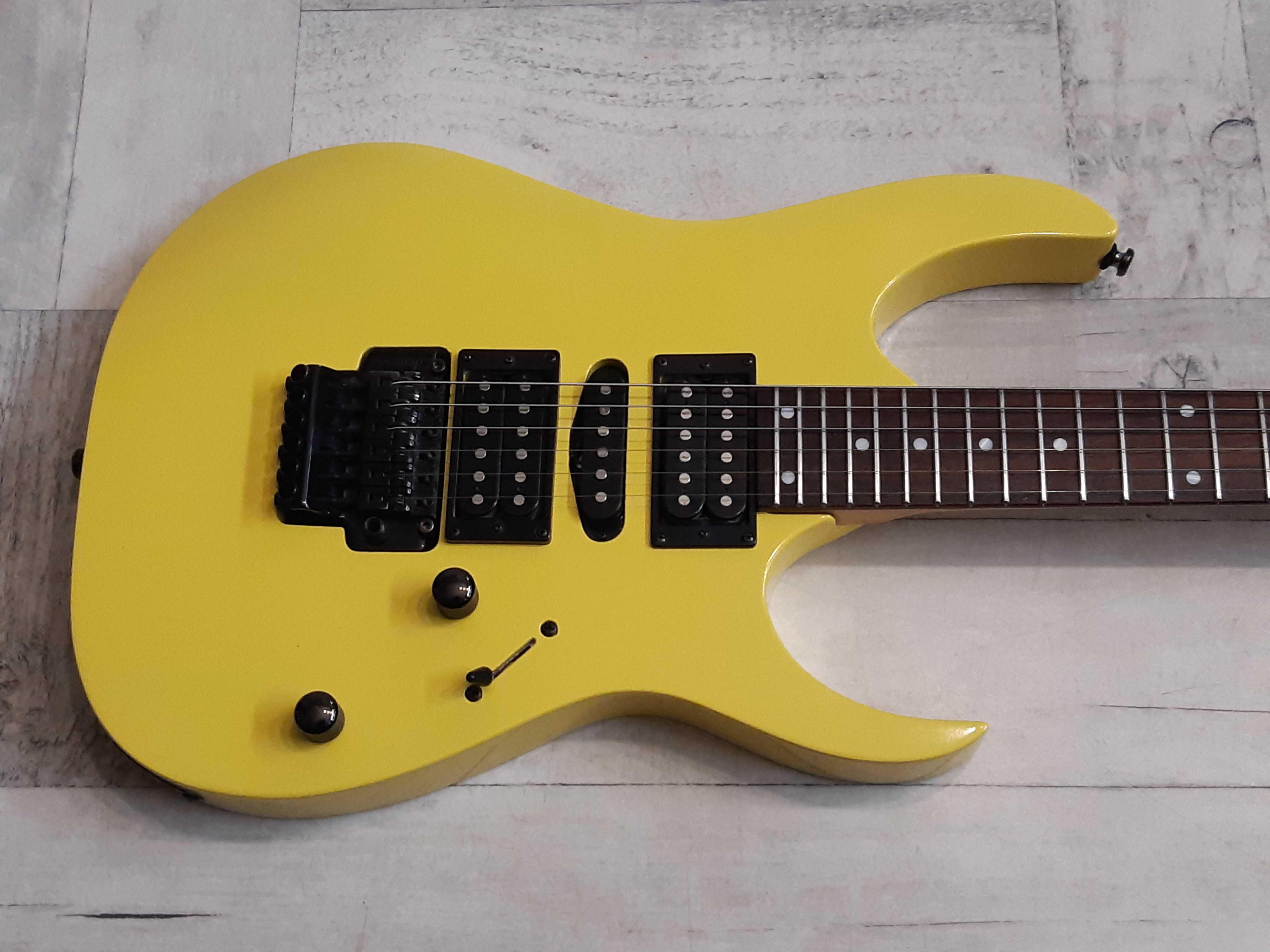 Gitara Ibanez RG 370 Lemon Yellow -Korea 2003r- wysyłka Gratis-zamiana