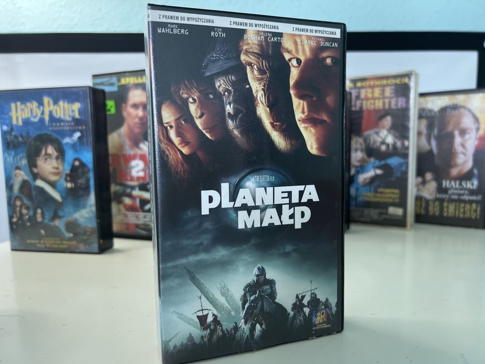 Planeta małp kaseta vhs film