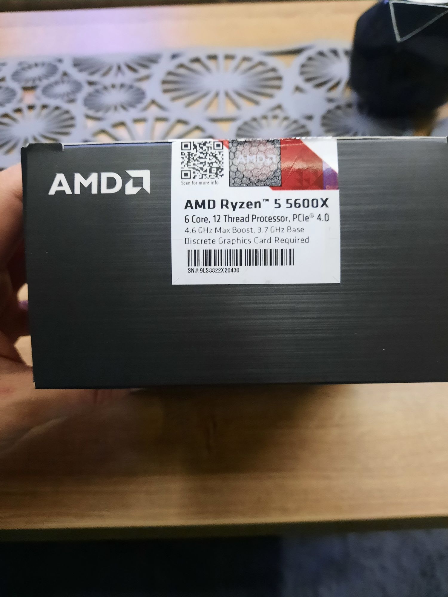 Radiator z wentylatorem do procesora AMD Ryzen 5 5600X
