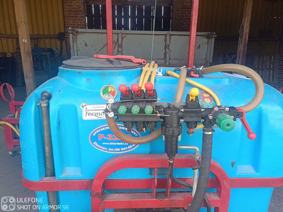 Opryskiwacz Biardzki 600l, lance 12m