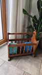 Drewniany solidny gazetnik Zara Home hm