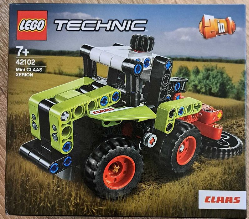 LEGO 42102 Technic - Mini CLAAS XERION kombajn nowy