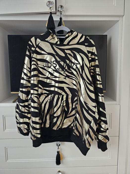 Bluza czarno złota obłędna xl
