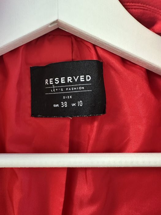 Marynarka reserved 38 czerwona