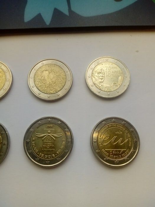 Moedas 2 euros Comemorativas