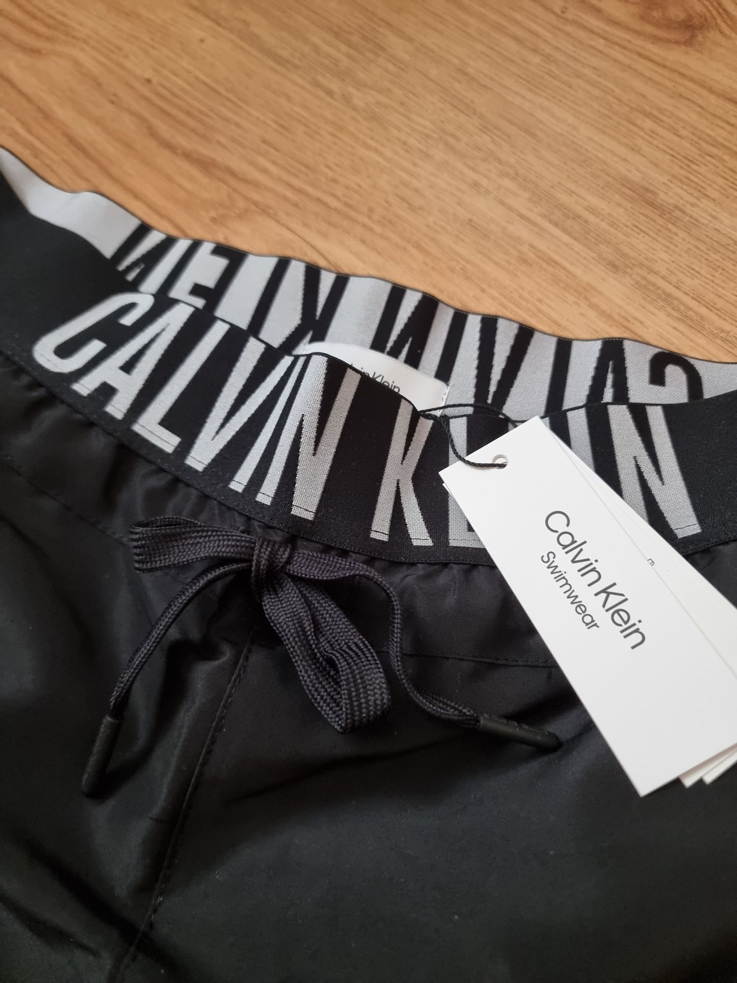 Nowe męskie kąpielówko calvin klein czarne M
